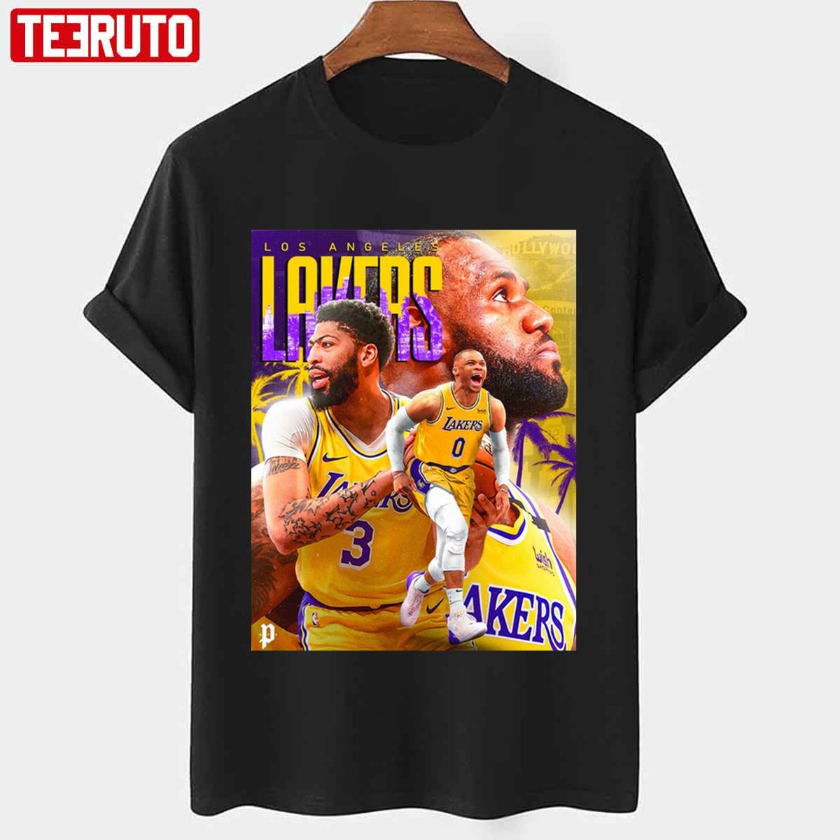 Team Lakers Basket Anthony Davis Unisex T-shirt