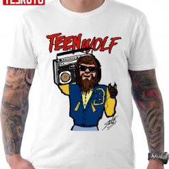 Teen Wolf Michael J. Fox Art Unisex T-shirt