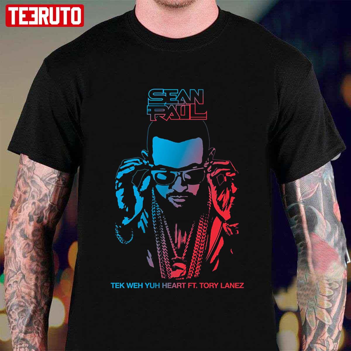 Tek Weh Yuh Heart Sean Paul Ft. Tory Lanez Unisex T-shirt