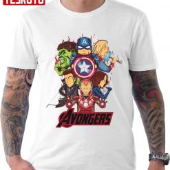 The Avongers Captain Hulk Iron Man Unisex T-Shirt