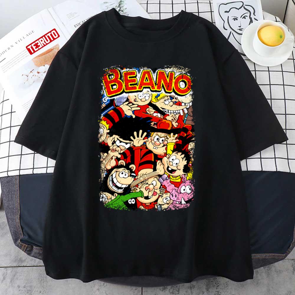 The Beano Distressed Comics Cover Unisex T-shirt