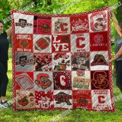The Big Red Ncaa Cornell Big Red Collection Collected  Quilt Blanket