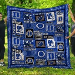The Blue Demons Ncaa Depaul Blue Demons Collection Collected Collection Quilt Blanket