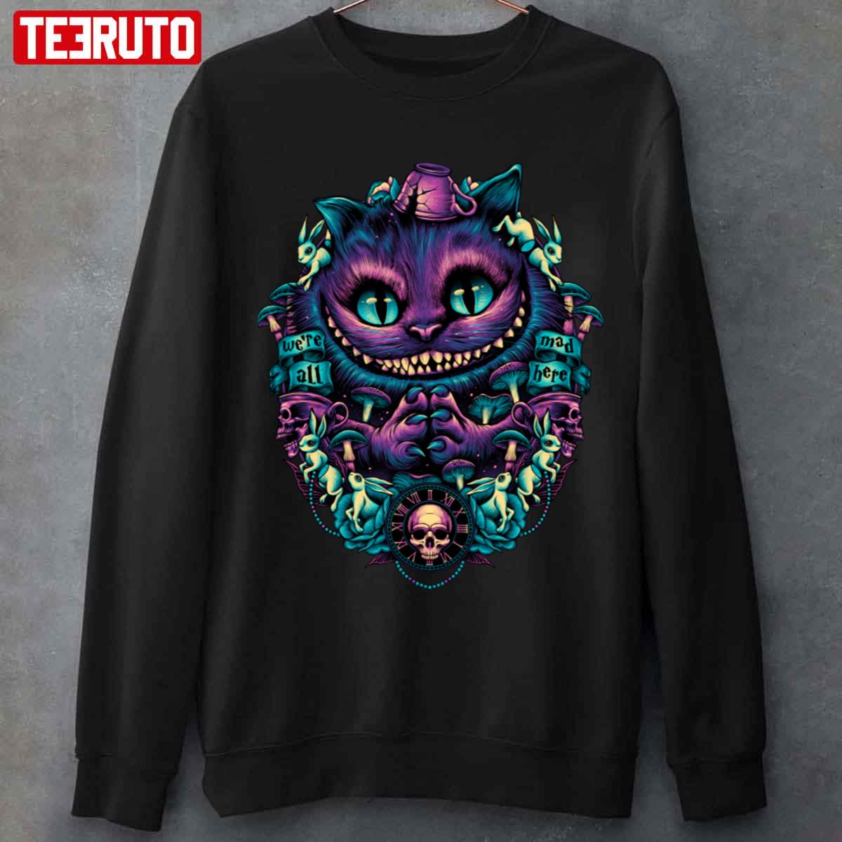 The Cat Of Mischief Oldschool Unisex Sweatshirt