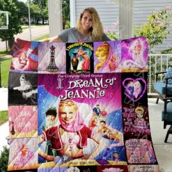The Complete Third Season I Dream Of Jeannie Collection Quilt Blanket