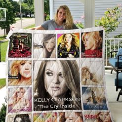 The Cry Inside Kelly Clarkson Albums For Fans Ver Collection Quilt Blanket