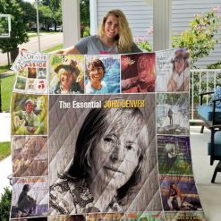 The Essential John Denver Collected Collection Quilt Blanket