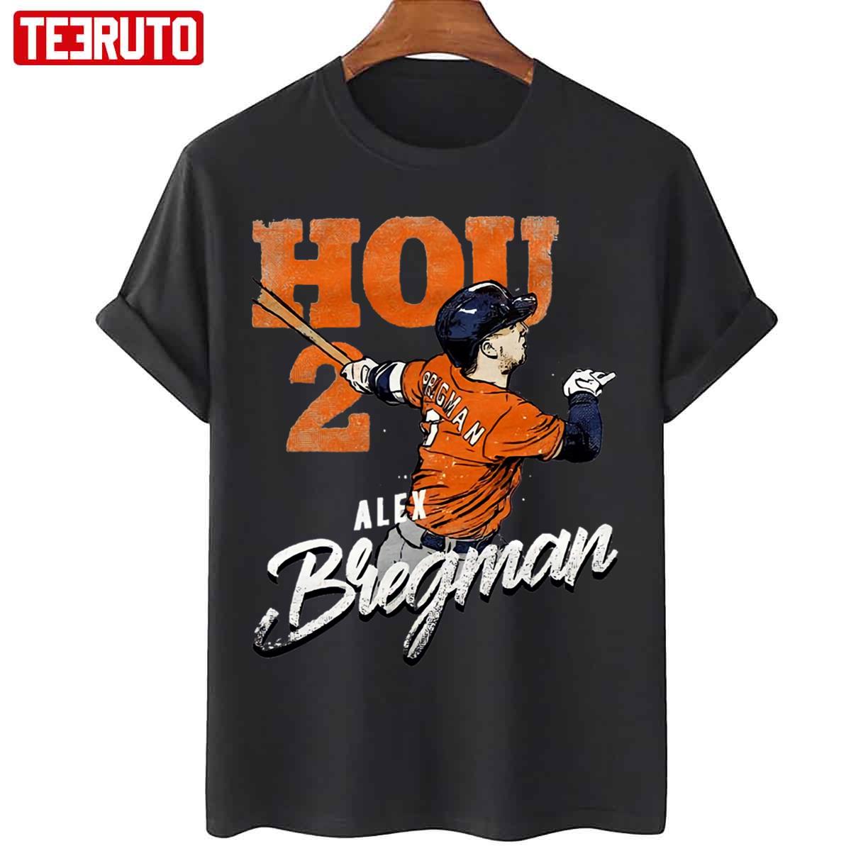 The Hou 2 Alex Bregman Houston Astros Unisex Hoodie - Teeruto