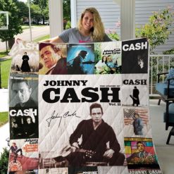The Legend Of Johnny Cash For Fans Ver Collection-Collected Quilt Blanket