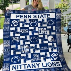 The Lions Ncaa Penn State Nittany Lions Quilt Blanket