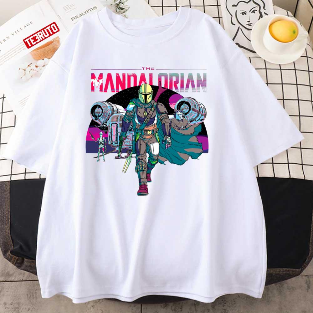 The Mandalorian Ig 88 Neon Star Wars Unisex T-shirt