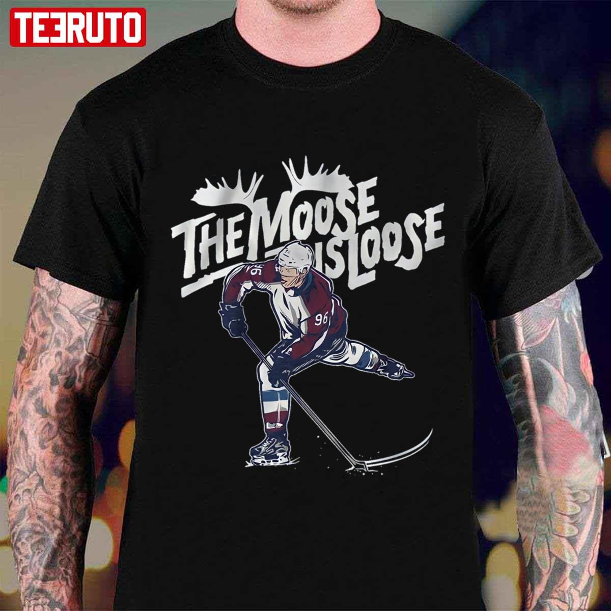 The Moose Is Loose Colorado Avalanche Unisex T-shirt