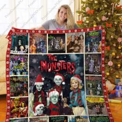The Munster Merry Christmas Collection  Quilt Blanket