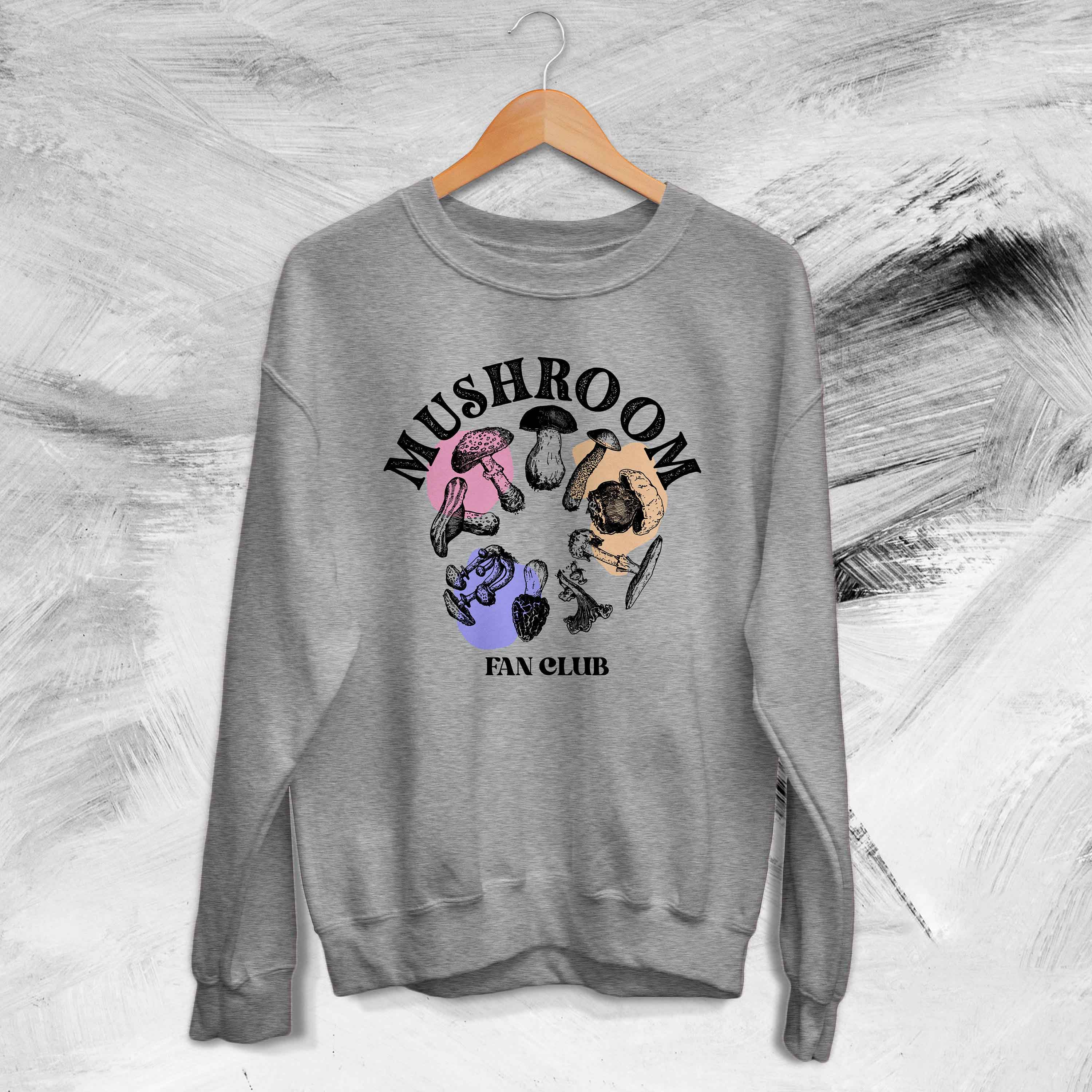 The Mushroom Fan Club Custom Mushroom Compost Socialist Mycology Unisex Sweatshirt