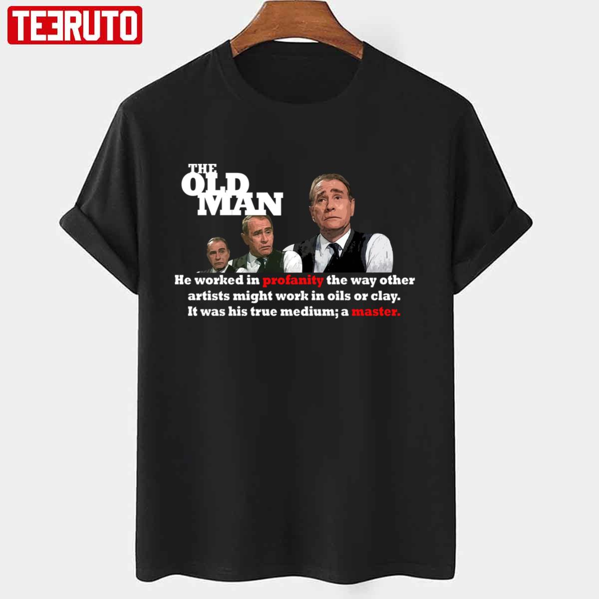 The Old Man Master Of Profanity A Christmas Story Unisex Tshirt Teeruto