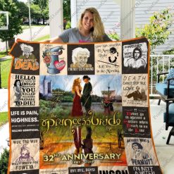 The Prince Bride 32nd Anniversary For Fan Collection Quilt Blanket