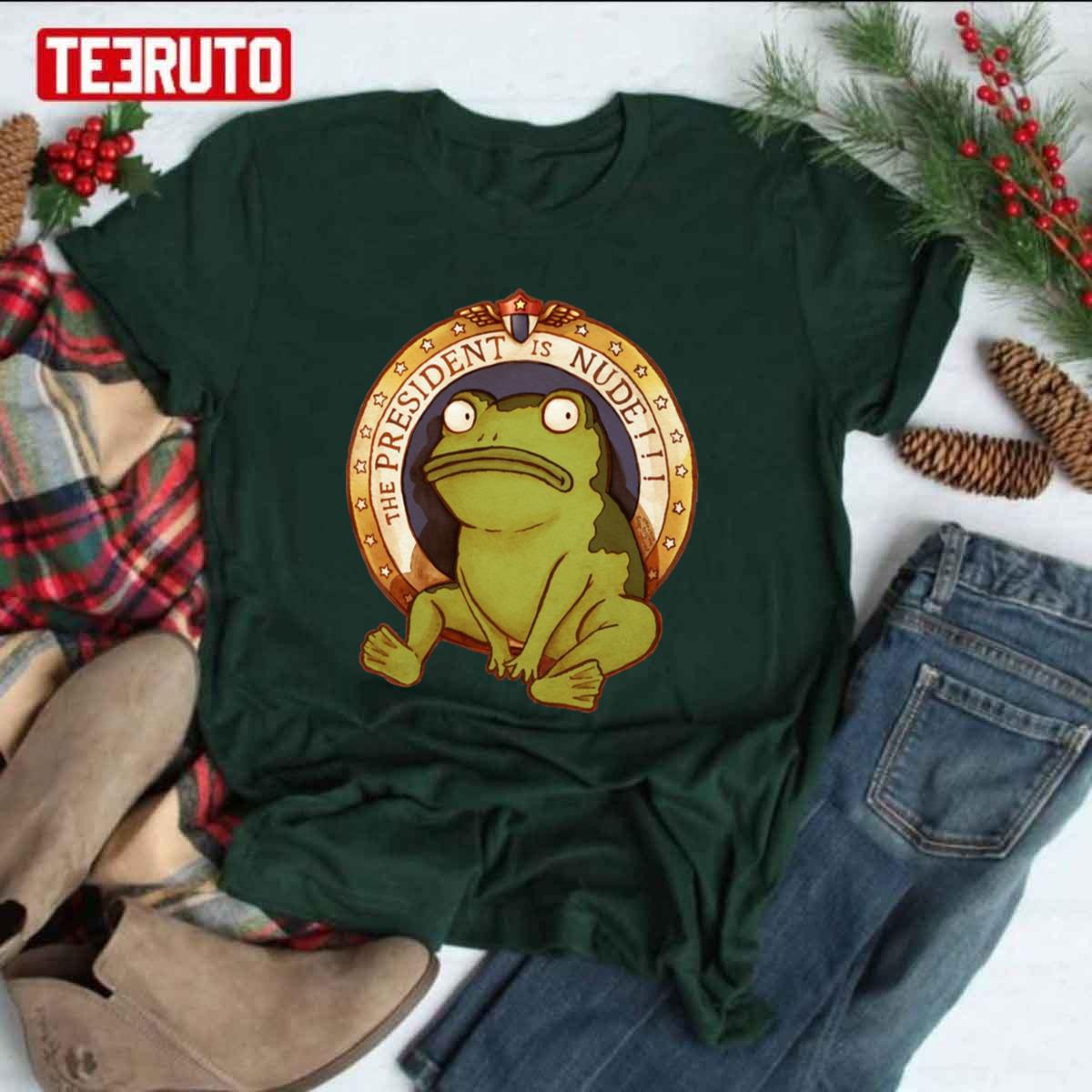 The Resident Is Nude Over The Garden Wall Unisex T-shirt