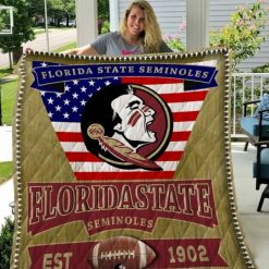 The Seminoles 1902 Ncaa Florida State Seminoles Combined Quilt Blanket