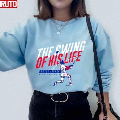 The Swing Of His Life Bryce Harper Unisex Sweatshirt