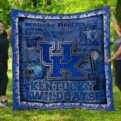 The Wildcats Ncaa Kentucky Wildcats Great Quilt Blanket