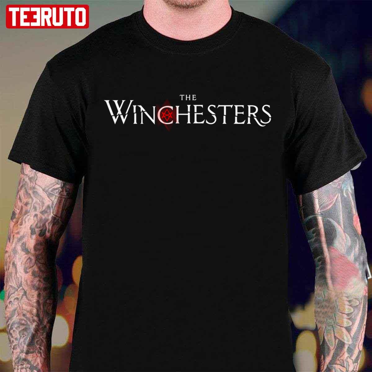 The Winchesters 2022 Red Glow Logotype Unisex T-shirt