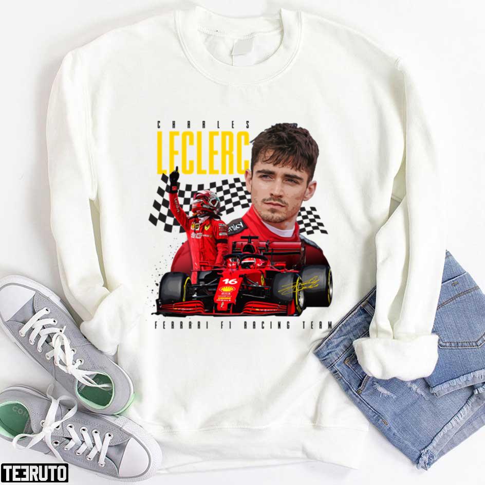 The Winner Nascar Charles Leclerc Design Unisex T-shirt - Teeruto