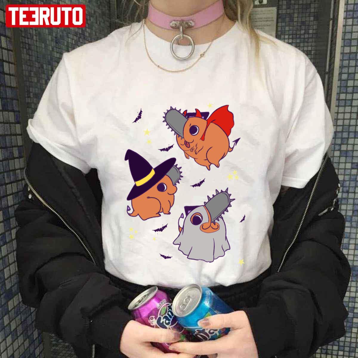 The Witch Pochita Chainsaw Man Art Unisex T-shirt