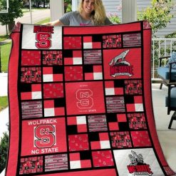 The Wolfpack Ncaa N.C. State Wolfpack Collection Combined  Quilt Blanket