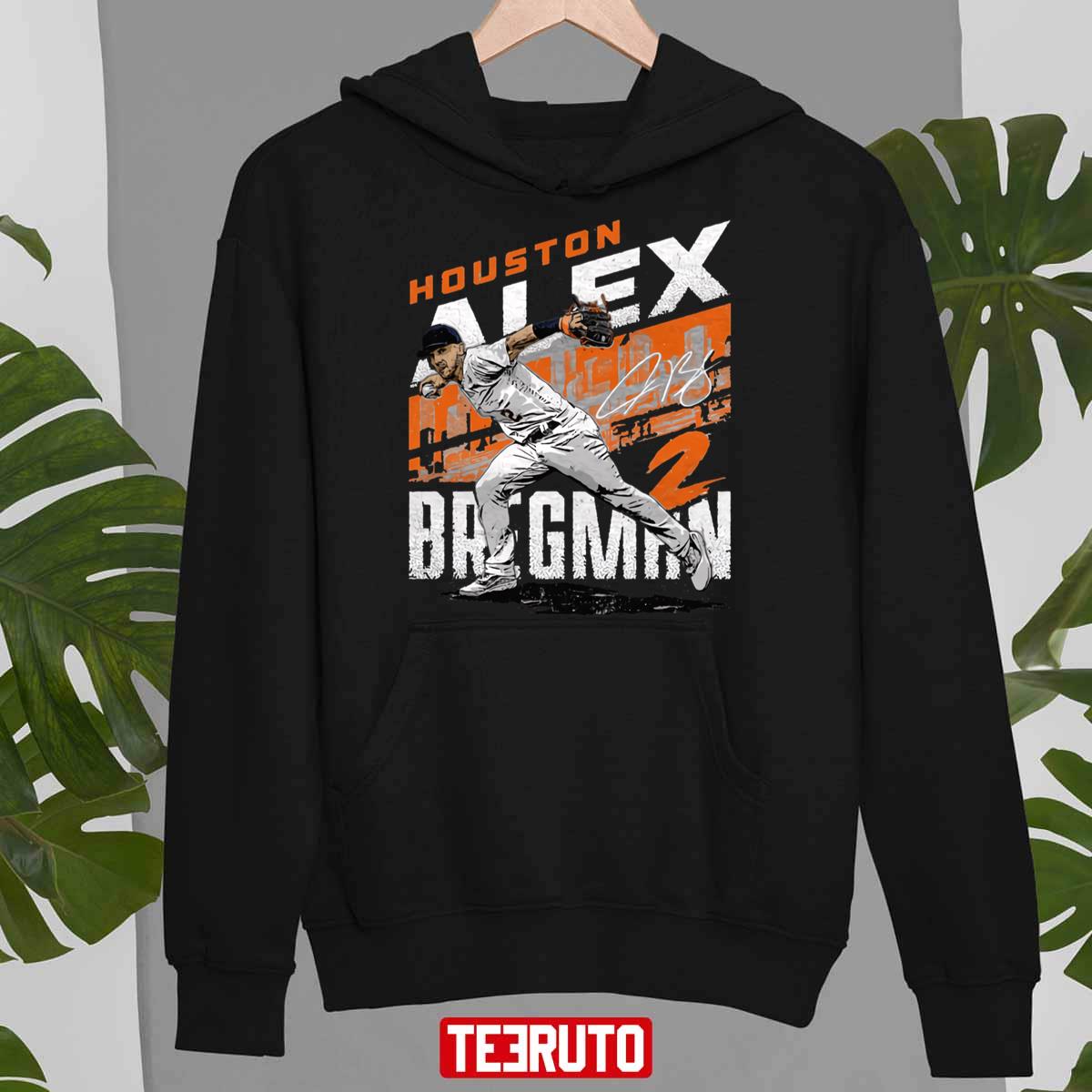 The World Series Alex Bregman City Name Houston Astros Unisex Hoodie