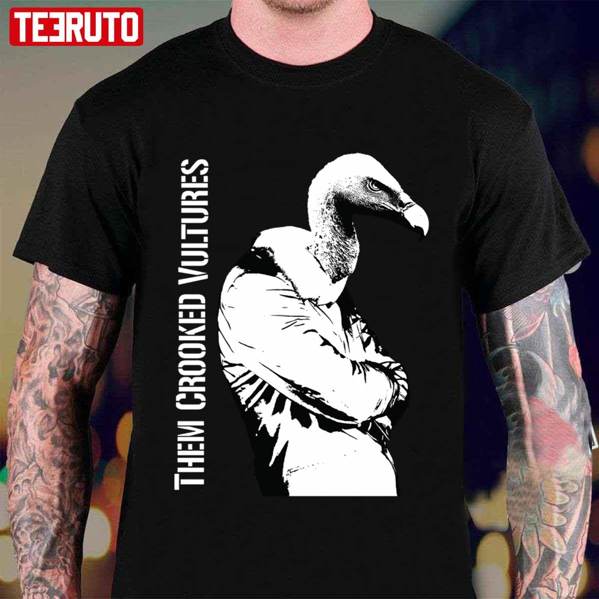 Them Crooked Vulture Queen Of The Stone Age Poster Qotsa Unisex T-shirt