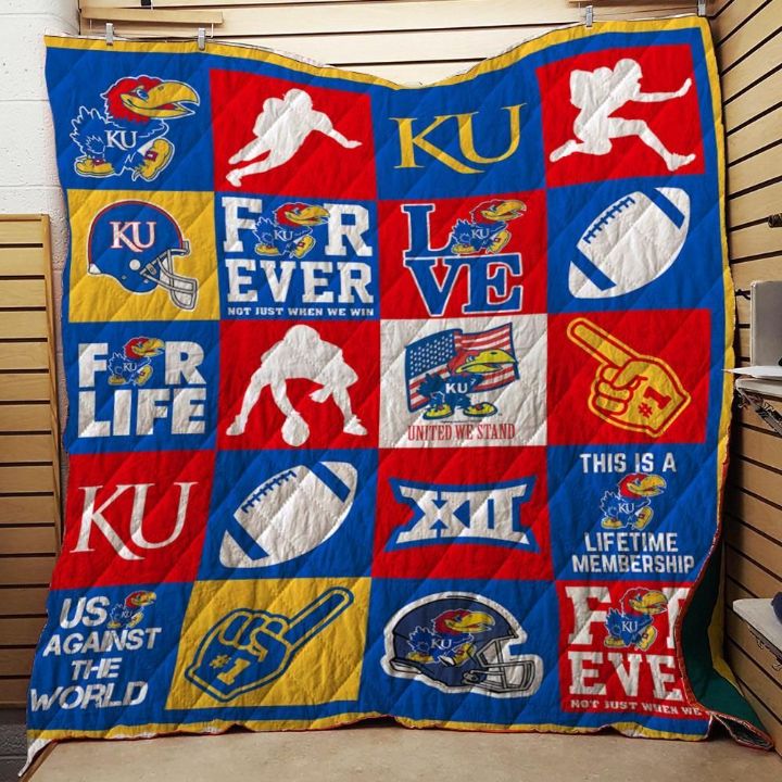 This Is Kansas Jayhawks Quilt Blanket