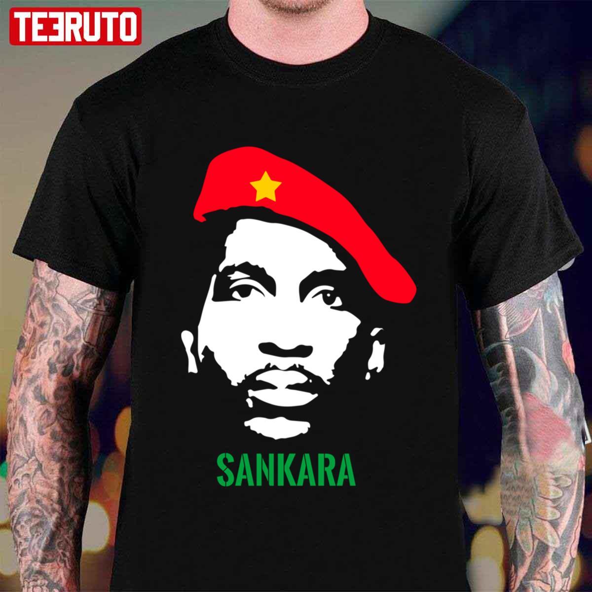 Thomas Sankara Pan Africa Black Power Anti Colonialism Revolution American African Movement Unisex T-shirt