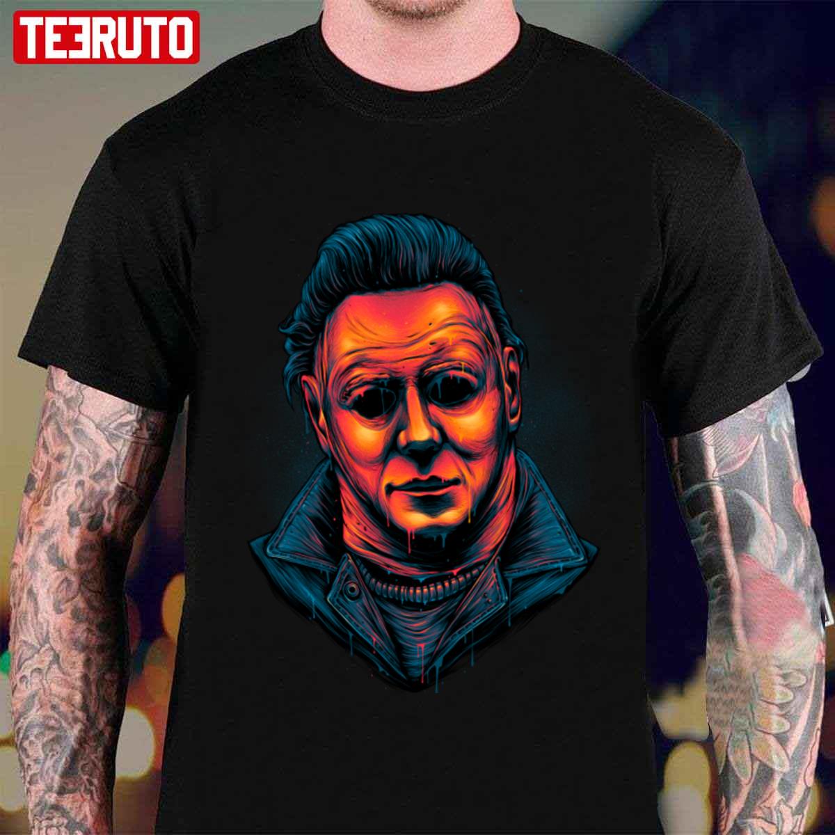 Thriller Mr Myers Glowing Slasher Michael Myers Unisex T-shirt