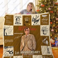 To Kill A Mockingbird 1st Anniversary Collection Quilt Blanket