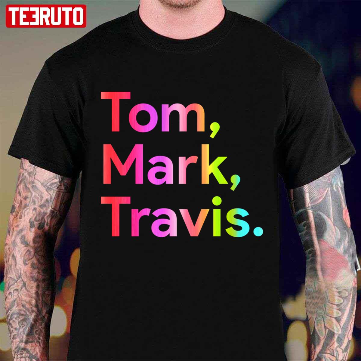 Tom Mark Travis Blink 182 Unisex T-shirt