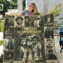 Tombstone 26th Anniversary Quilt Blanket