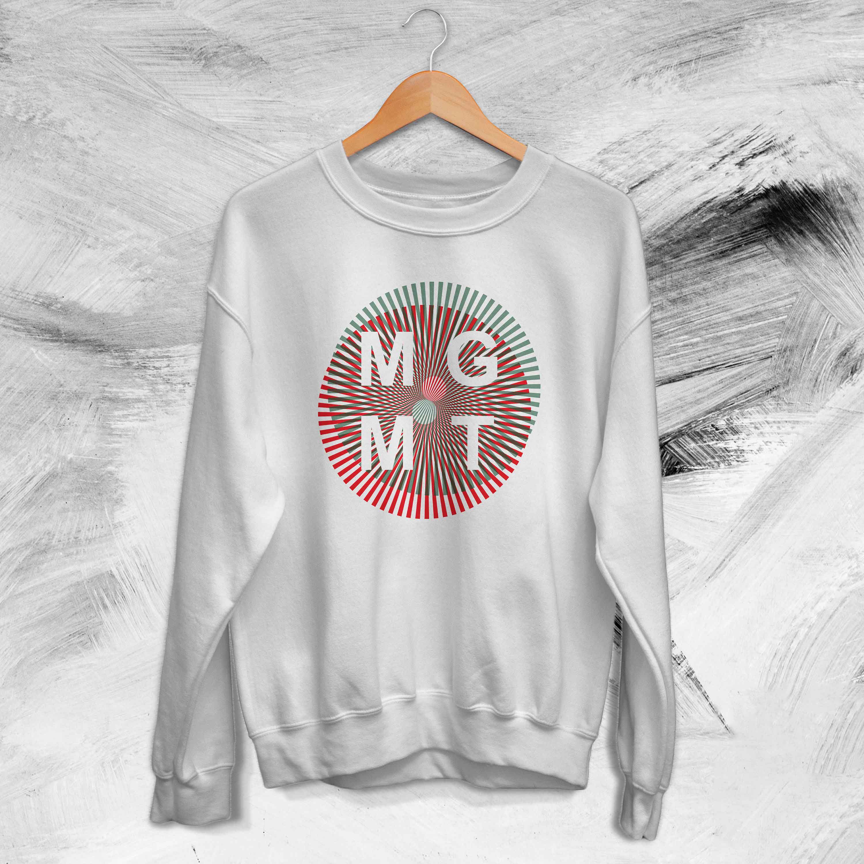 Tour Mgmt Classic Rock Andrew Vanwyngarden Ben Goldwasser Design Unisex Sweatshirt