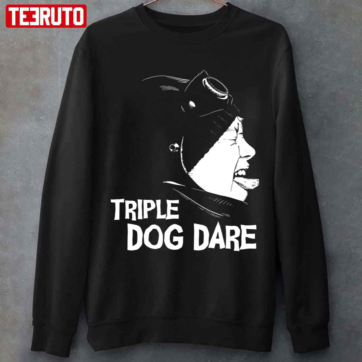 Triple Dog Dare A Christmas Story Funny Art Unisex Sweatshirt