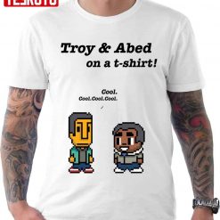 Troy And Abed On A T-shirt Community Tv Show Unisex T-shirt