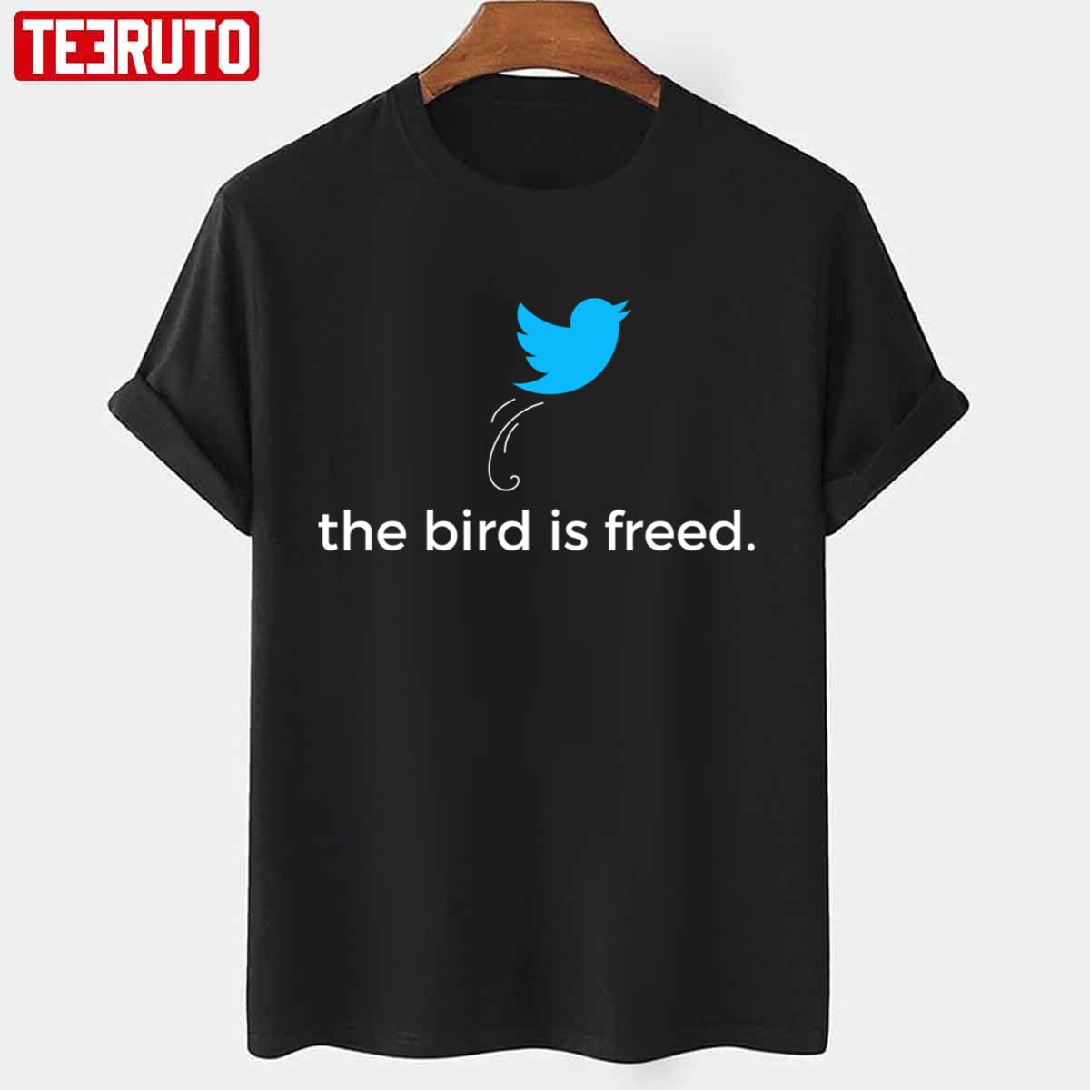 Twitter The Bird Is Freed Elon Musk Chief Twit Design Unisex T-shirt