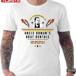 Uncle Roman’s Boat Rentals The Great Outdoors Vintage Movie Unisex T-shirt
