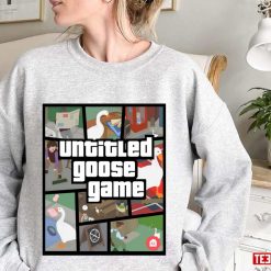 Untitled Goose Game Grand Honk Auto Gta Unisex Sweatshirt