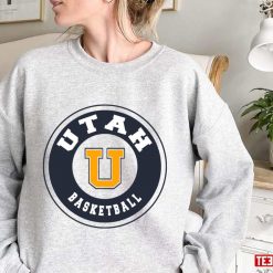 Utah Basketball Logo Unisex Sweatshirt