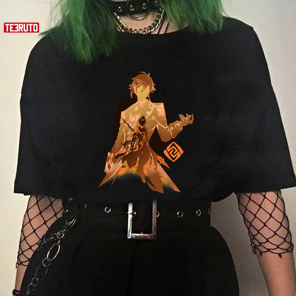 Vago Mundo Zhongli Genshin Impact Unisex T-shirt