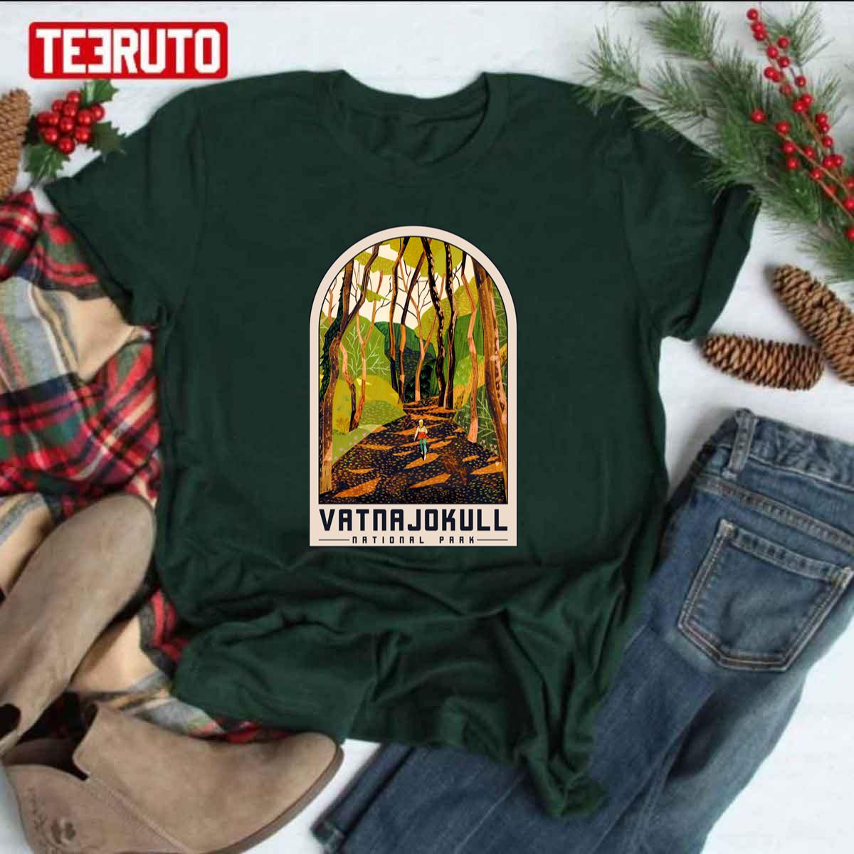 Vatnajokull National Park Np Unisex T-shirt