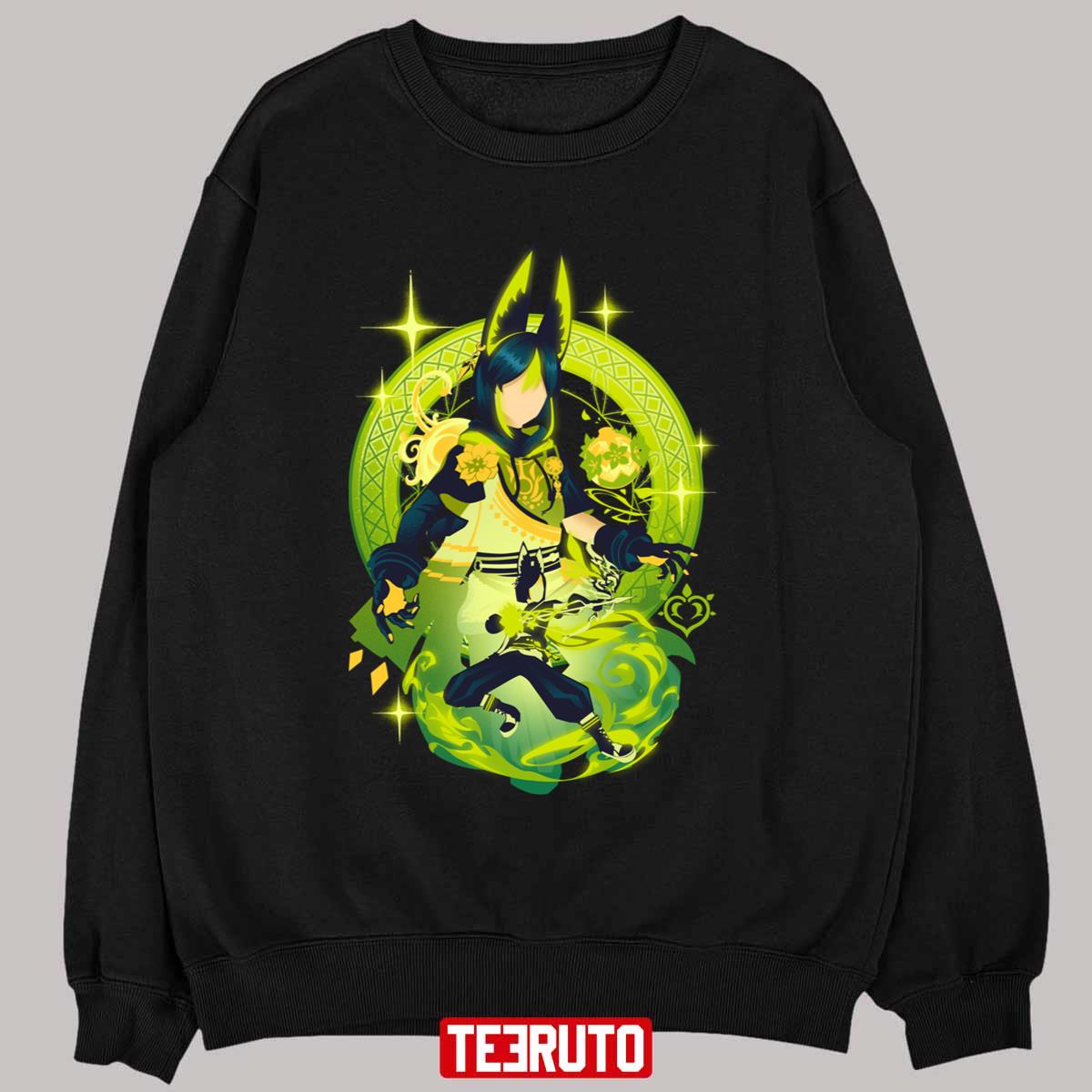 Verdant Strider Tighnari Genshin Impact Unisex T-shirt Verdant Strider Tighnari Genshin Impact Unisex T-shirt