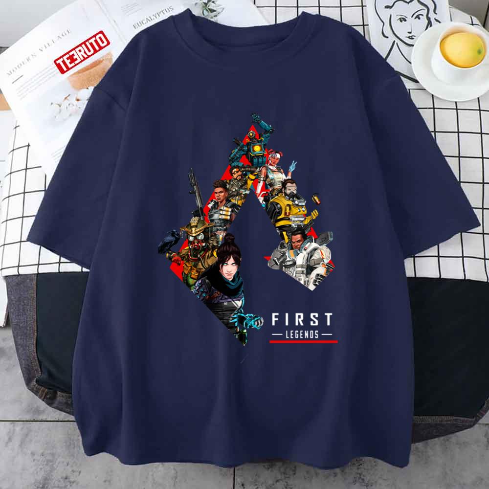 Video Games Apex Legend Art First Legends Characters Unisex T-shirt