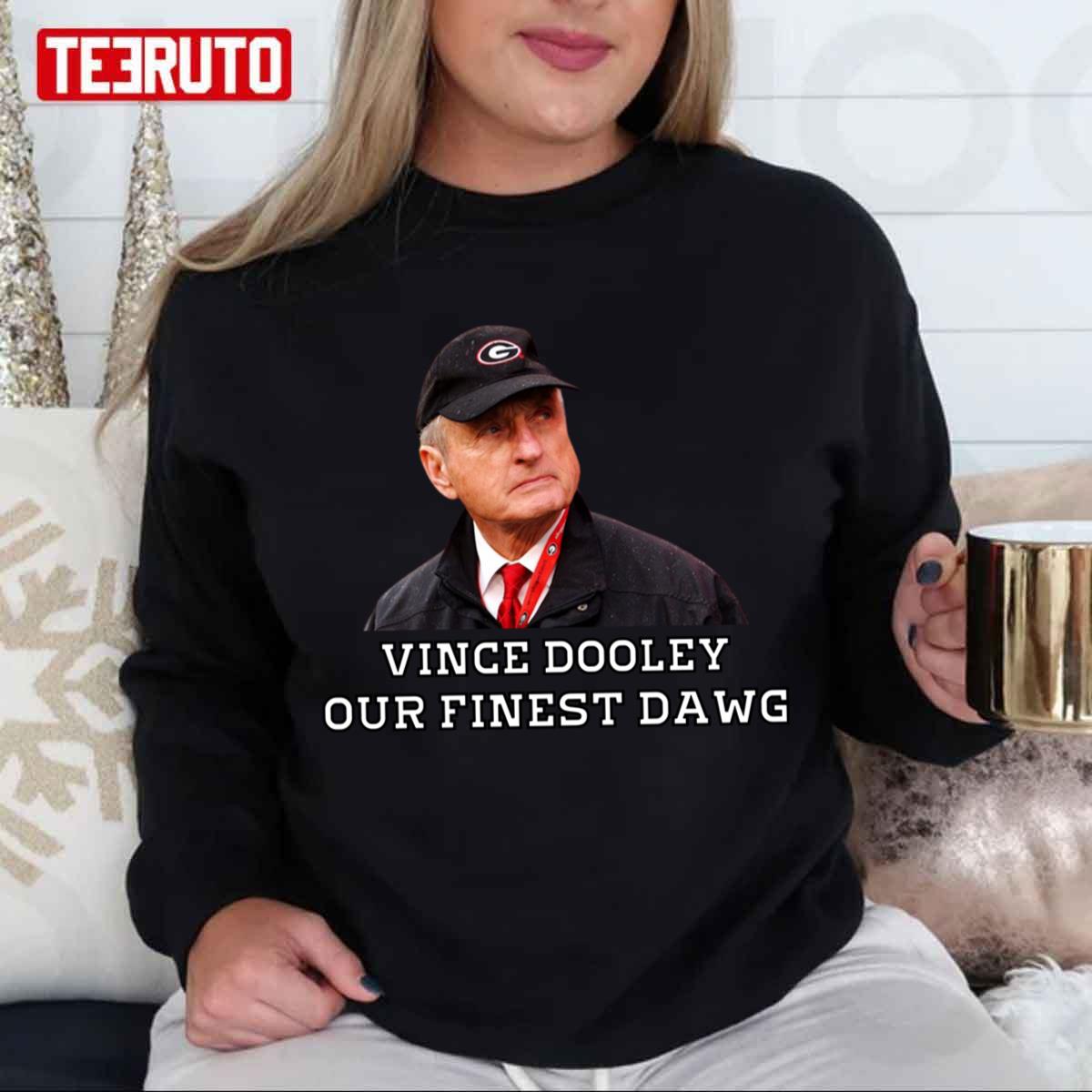 Vince Dooley Our Finest Dawg Georgia Football Coach Unisex Sweatshirt