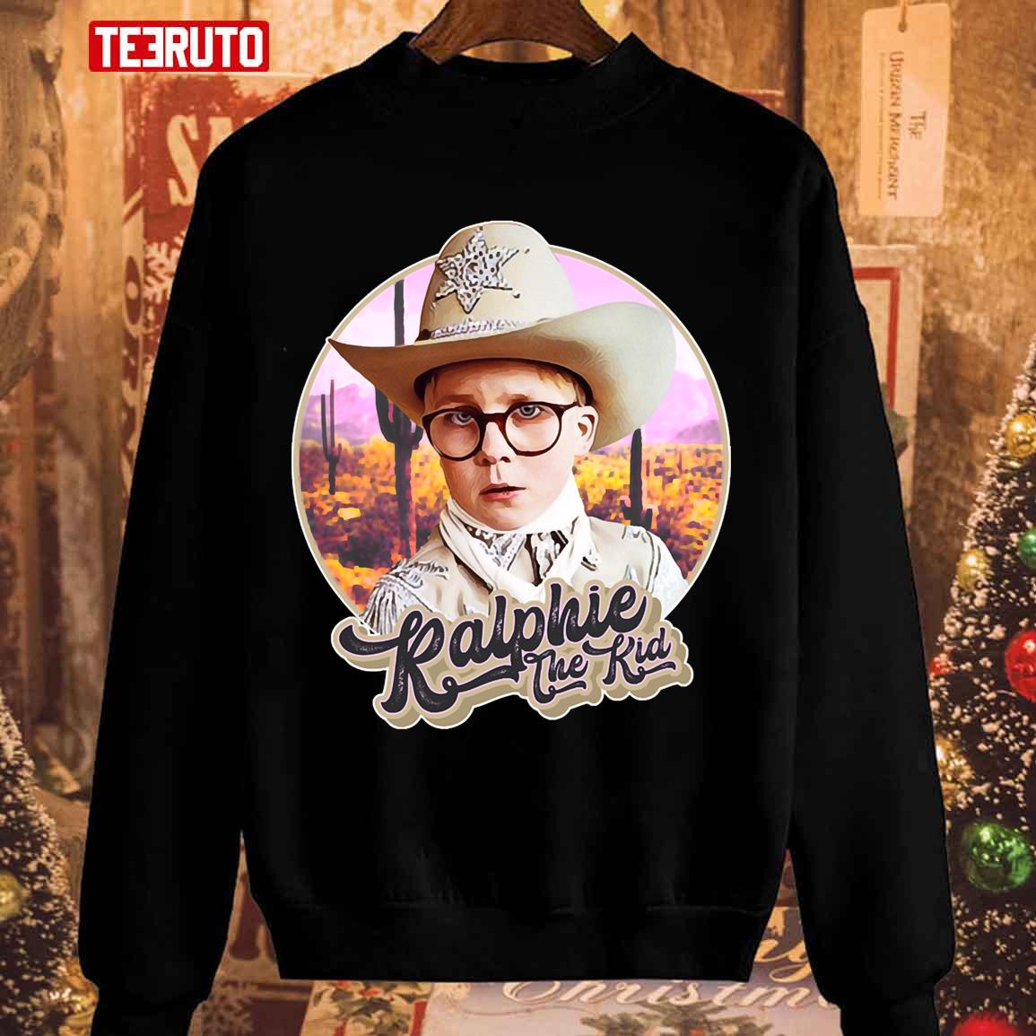 Vintage Ralphie The Kid A Christmas Story Unisex Sweatshirt