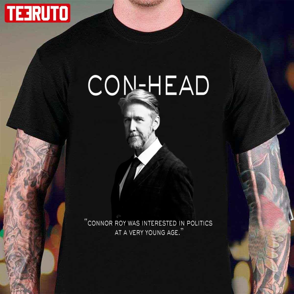 Waystar Royco Con Head Succession Quote Unisex T-shirt